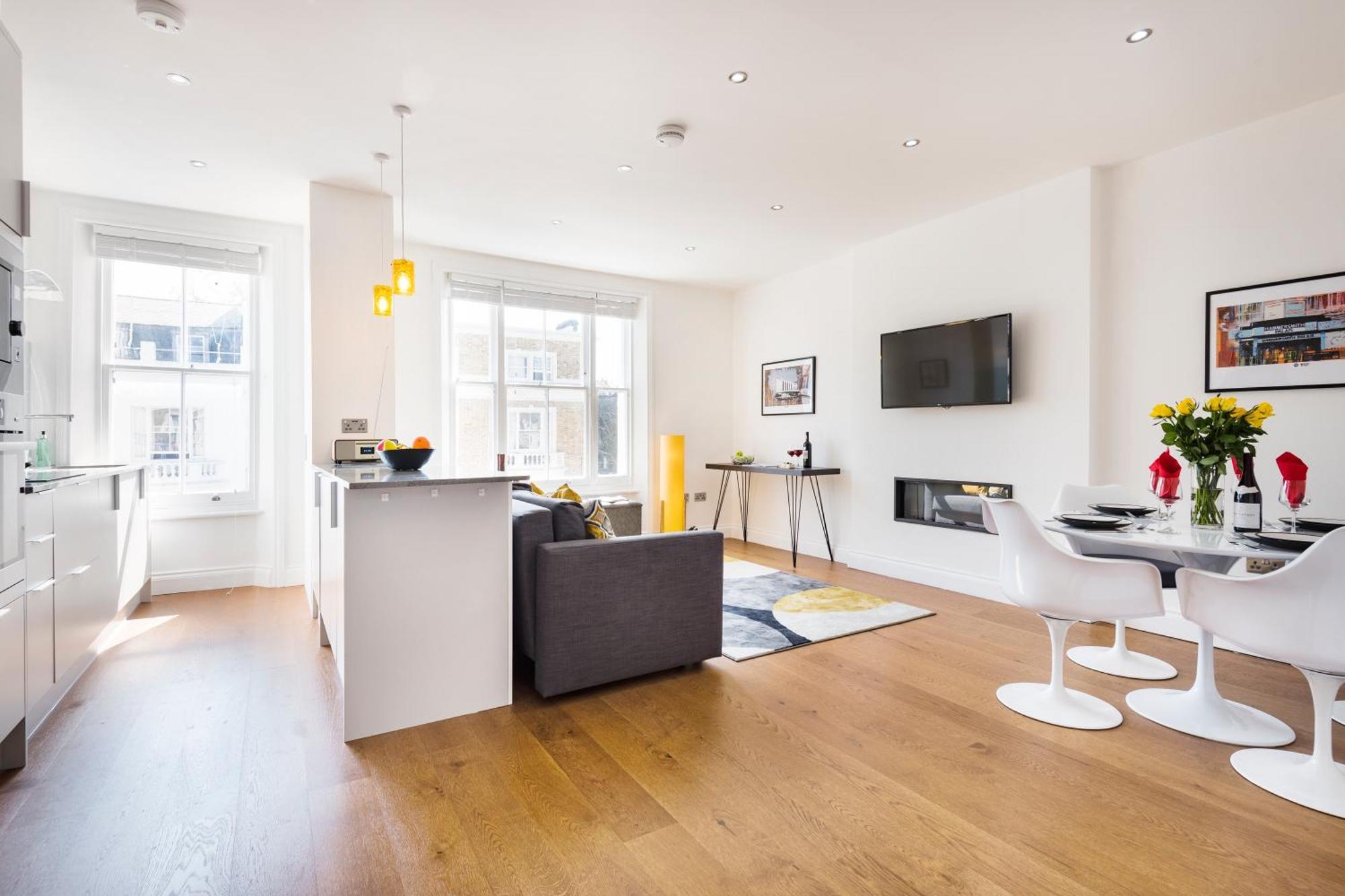 Bright And Modern Earls Court Gem Appartement Londen Buitenkant foto